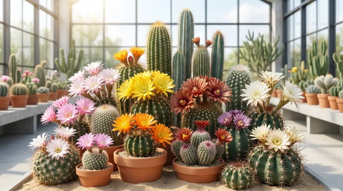 【開花時期別】サボテンの花はいつ咲く？季節ごとの種類まとめ