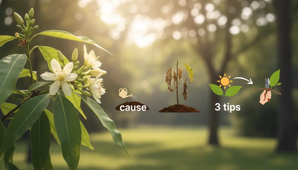 ビャクダンの花が咲かない原因と咲かせる3つのコツ