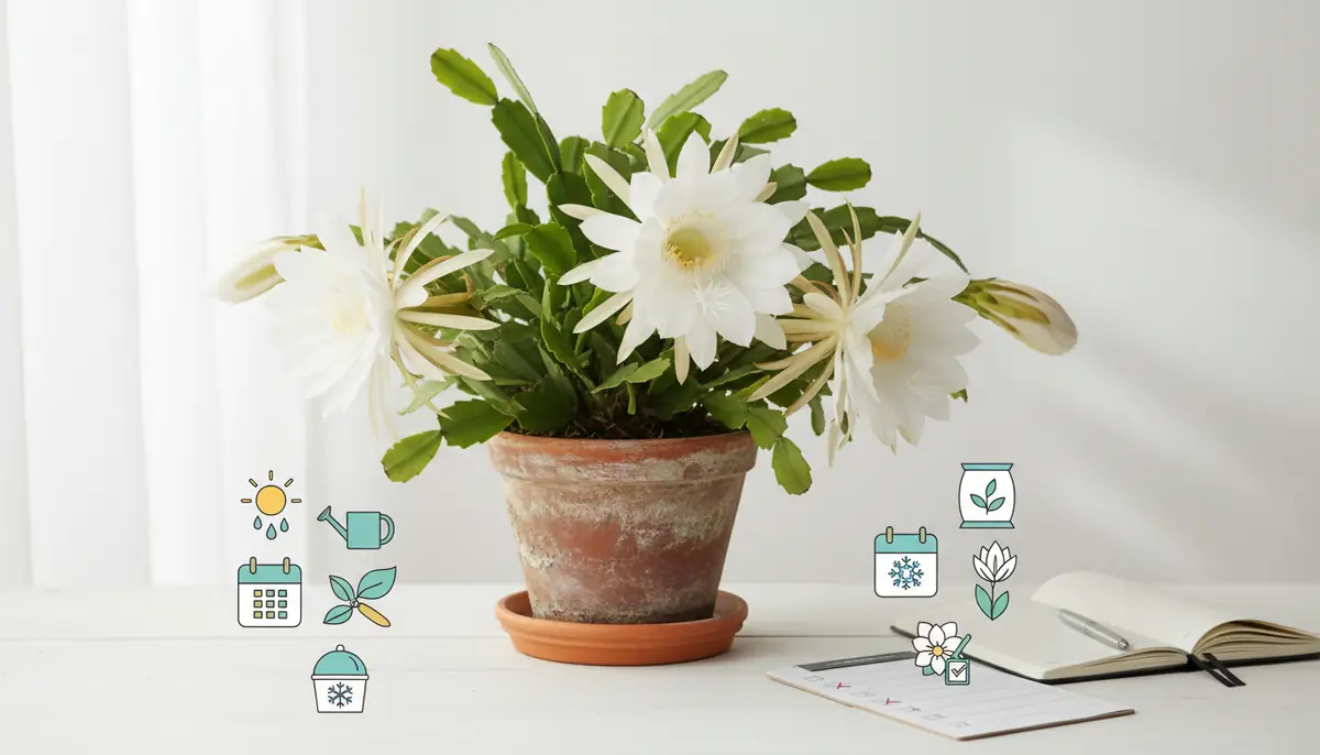 白鳥サボテンの年間管理カレンダー｜チェックリスト付き