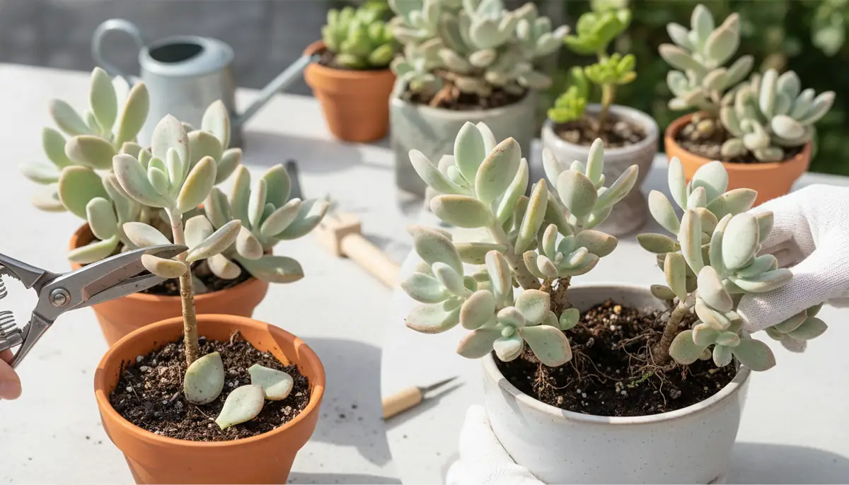 白桃扇の増やし方【挿し木・株分け】